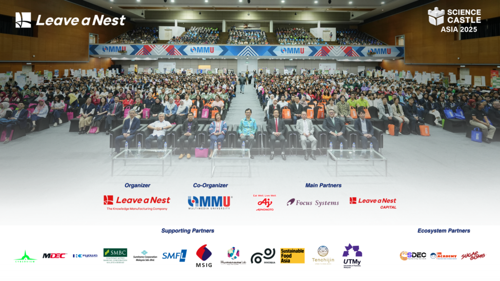 Leave a Nest Malaysia Marks Historic Milestone with Science Castle Asia 2025, the Largest Youth Research Conference in Asia