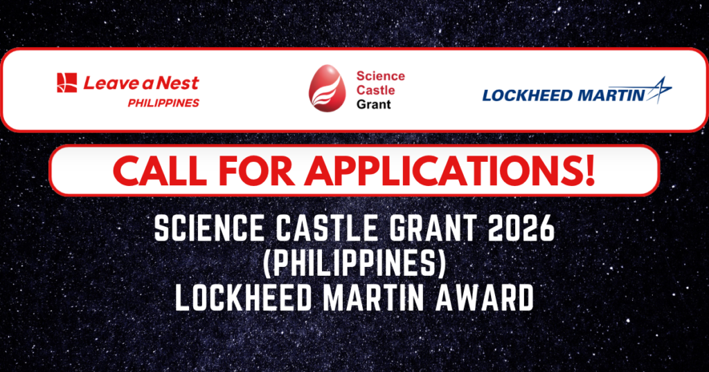 Leave a Nest Philippines Opens Applications for Science Castle Grant 2026