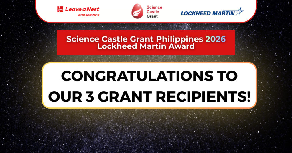 Here Are the Recipients of the Science Castle Grant Philippines 2026: Lockheed Martin Award!